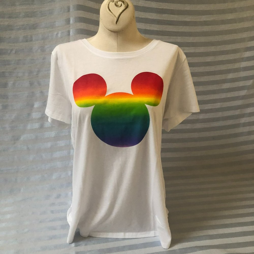 Disney's Mickey Mouse Women's Pride Graphic Tee